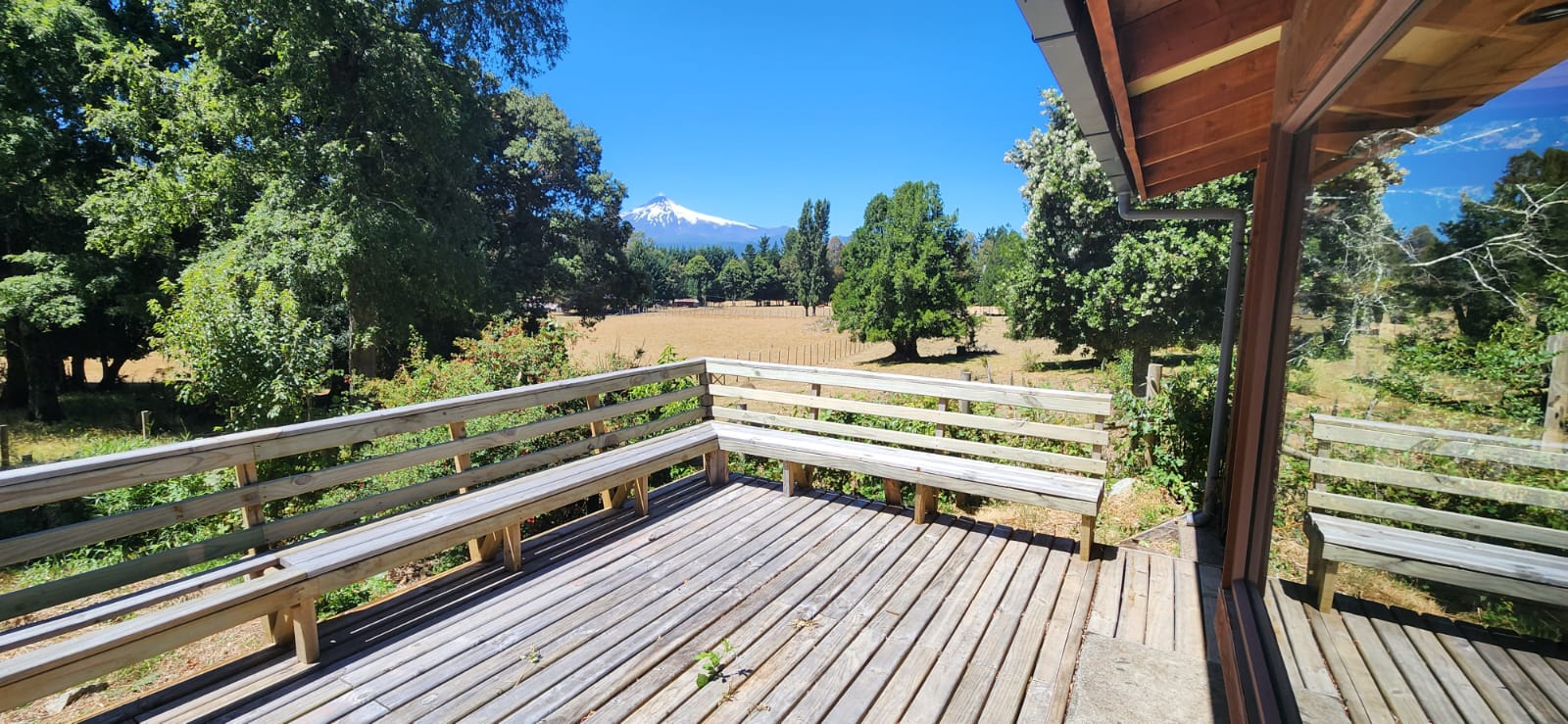 vista panorámica volcán Villarrica
